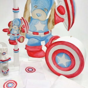 Σετ κουτί καπελιέρα Captain America